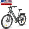 Poland Warehouse 26inch Moped With Pedal Waterproof Steel 250W Electric City Bicycle Hybrid Ebike