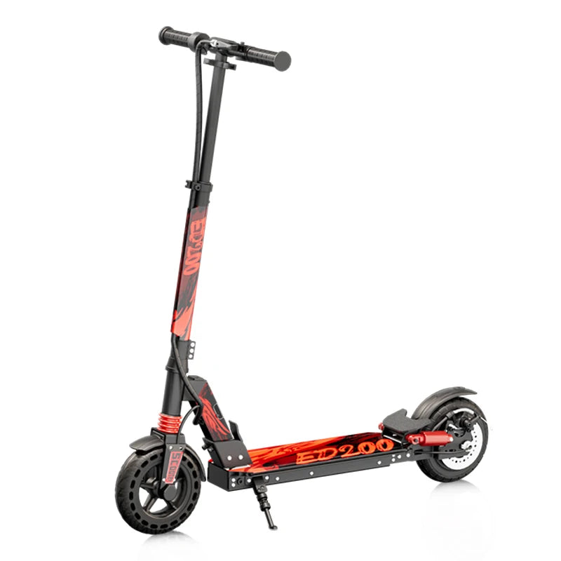 2025 Hot Popular 200W Electric City Moped Scooter with Rear Hub Motor 36V Pedal Assist Best From China USA Warehouse