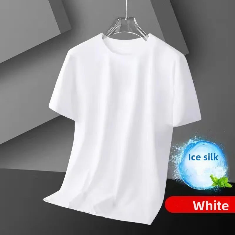 High-End Casual Harem Pants for Men Loose Comfortable Slimming Printed Polyester Fiber Summer Cool Sensation Faion Brand