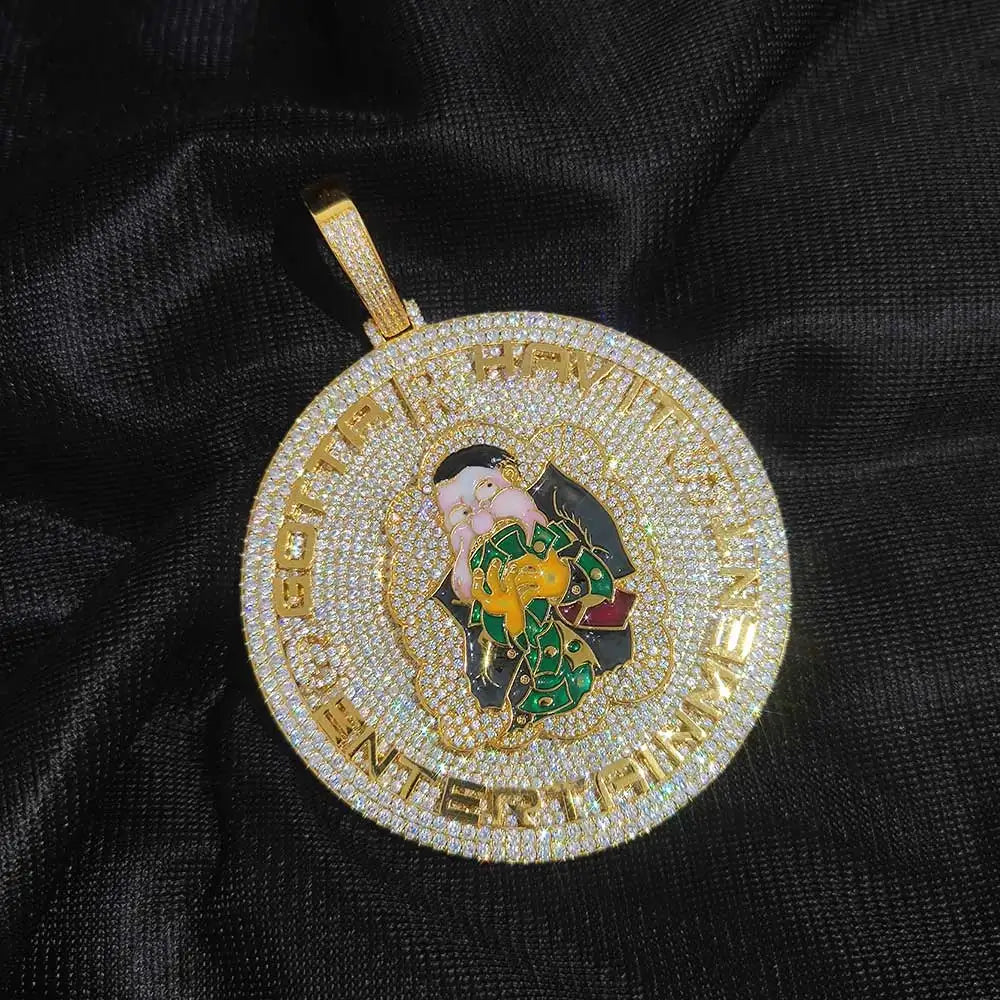 3D Pendant with Custom Design - Unique Personalized Necklace for Men and Women, Multiple Shapes and Symbol, Anniversary Gift
