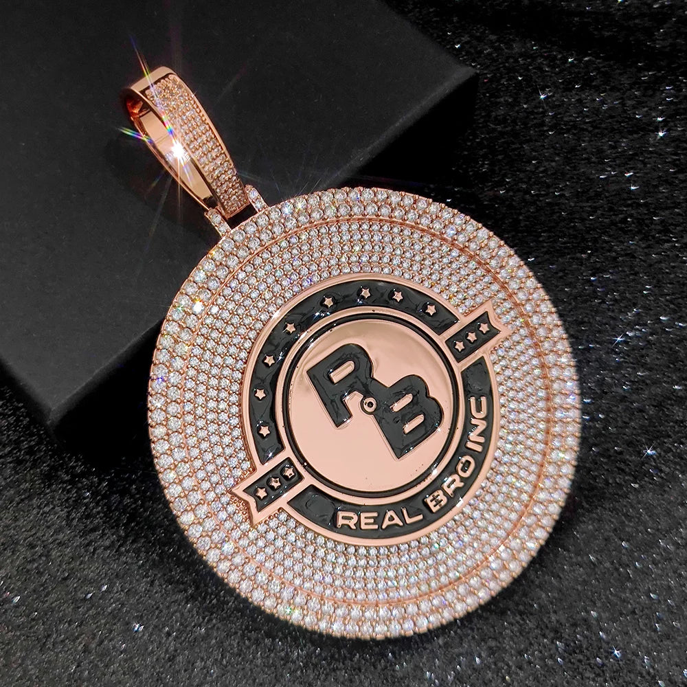 3D Pendant with Custom Design - Unique Personalized Necklace for Men and Women, Multiple Shapes and Symbol, Anniversary Gift