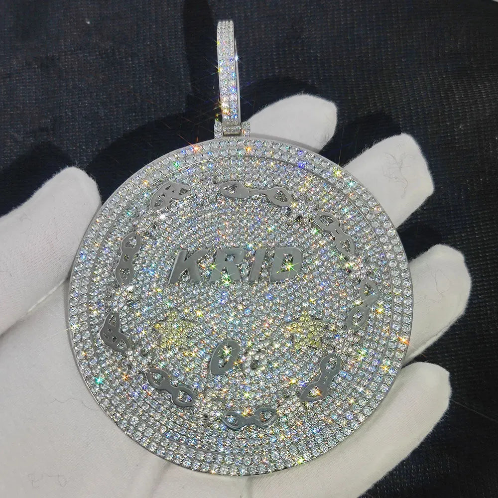 3D Pendant with Custom Design - Unique Personalized Necklace for Men and Women, Multiple Shapes and Symbol, Anniversary Gift