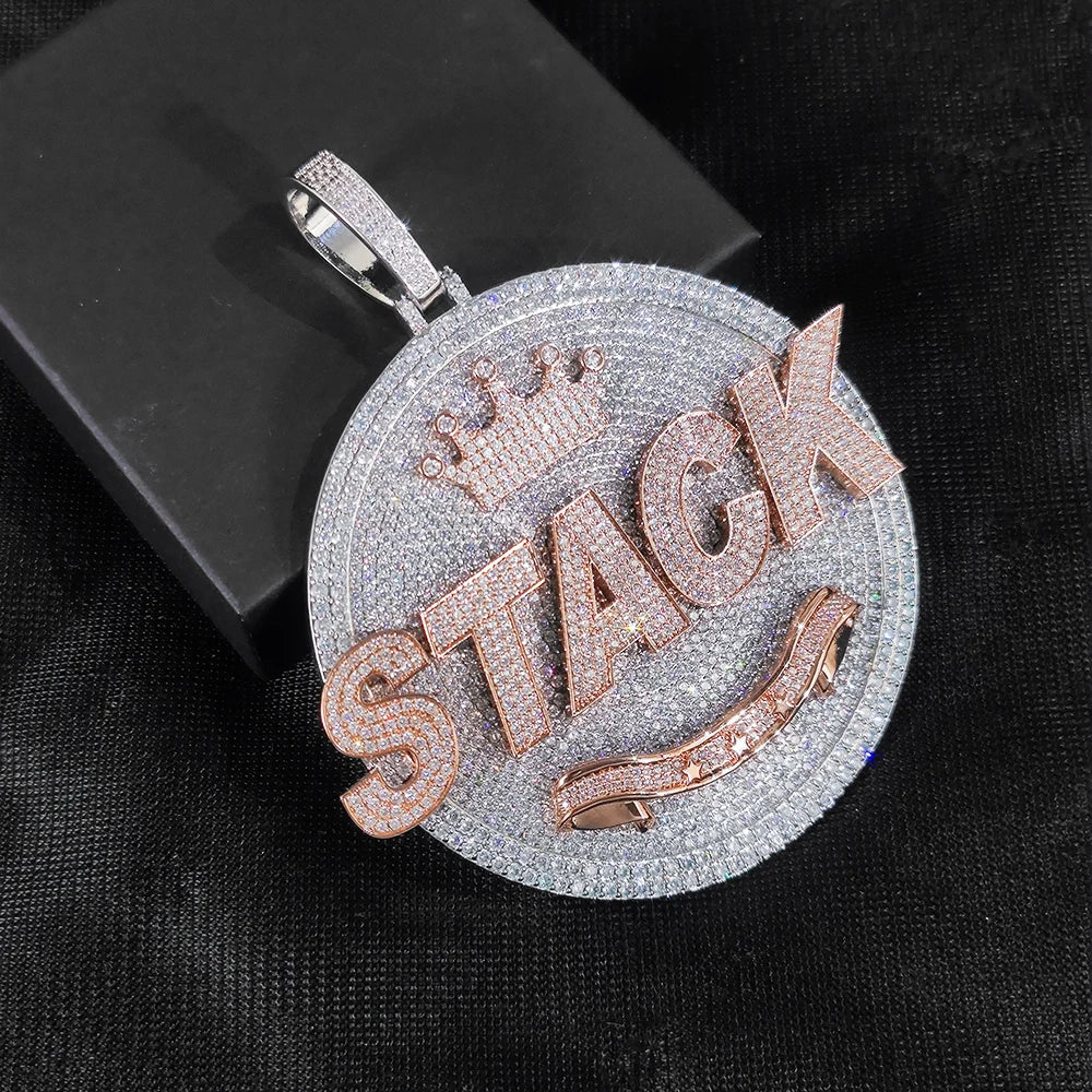 3D Pendant with Custom Design - Unique Personalized Necklace for Men and Women, Multiple Shapes and Symbol, Anniversary Gift