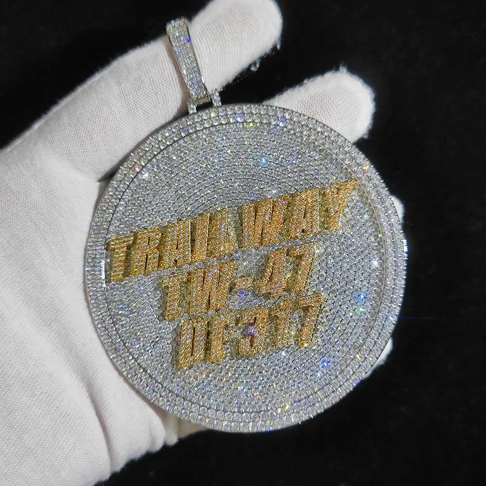 3D Pendant with Custom Design - Unique Personalized Necklace for Men and Women, Multiple Shapes and Symbol, Anniversary Gift