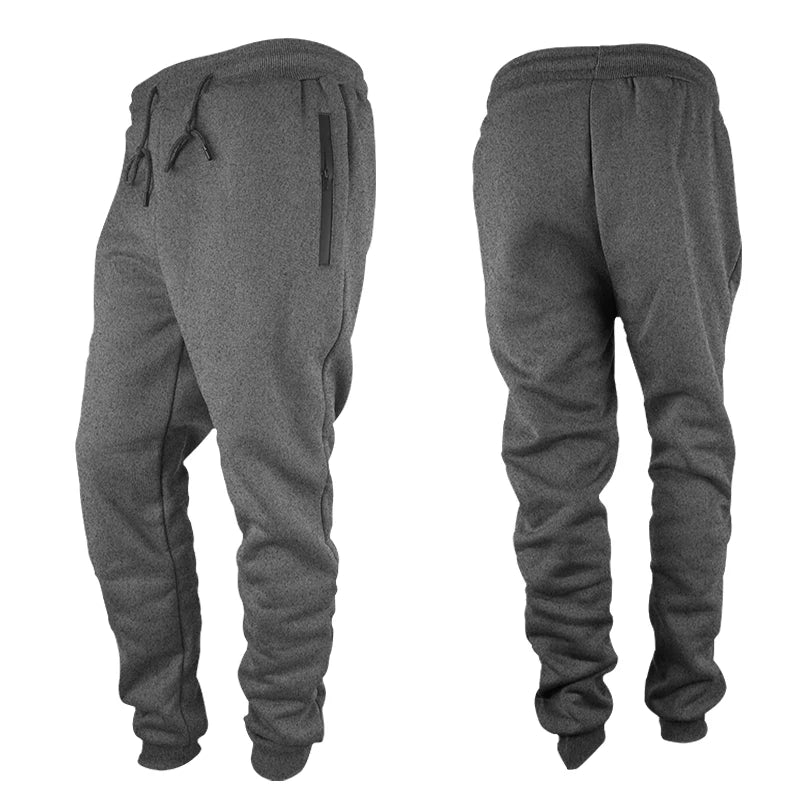 Men's Sweatpants with Zipper Pockets Tapered Joggers for Men Athletic Pants for Workout, Jogging, Running