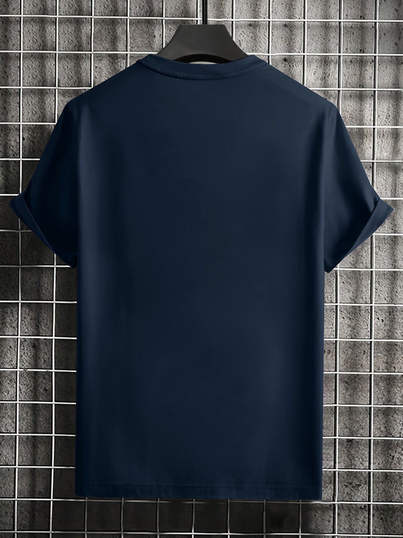Paris Tower Printed Men's Casual Trendy Fashion Crew Neck T-shirt