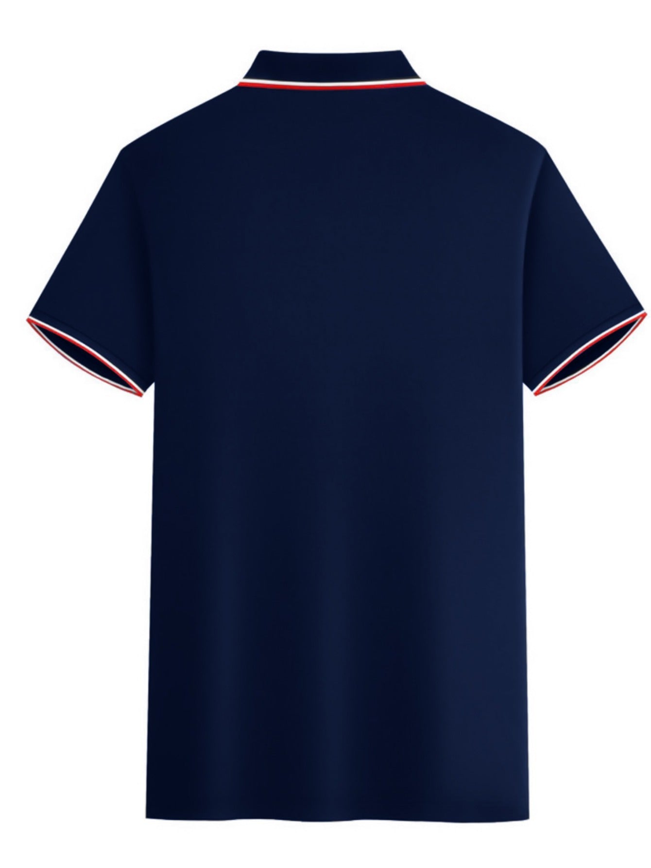 Men'S Stylish Black Polo Shirt with "PARIS" Print - Red & White Stripes, Casual Summer Wear, Breathable & Comfortable, Perfect for Outdoor Activities & Casual Events, Casual Summer Shirt|Stylish Casualwear|Comfortable Fit