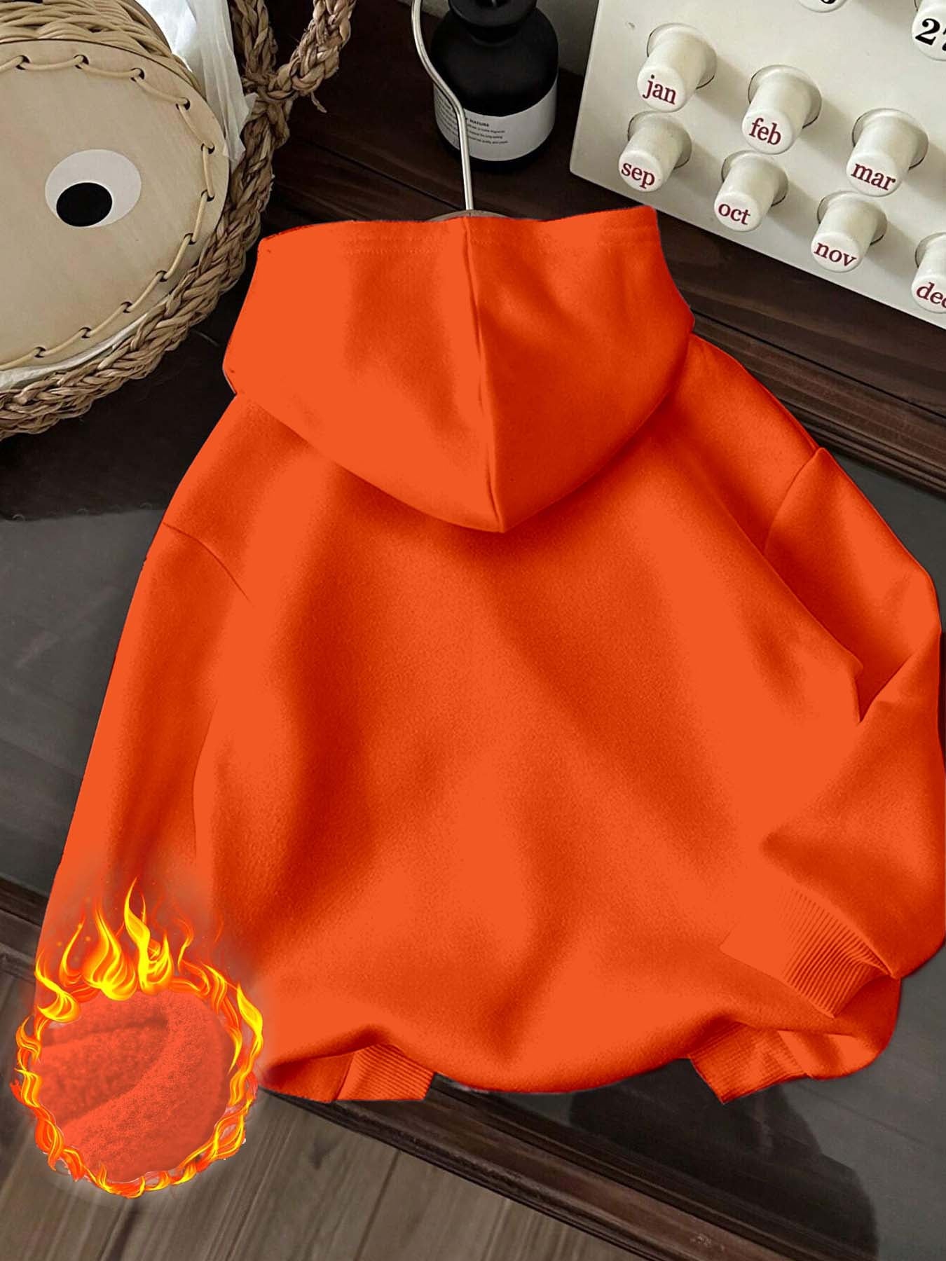 Women'S Calvin Graphic Hoodie - Cozy 250g Pullover with Colorful Letter Print, Casual Long Sleeve Hooded Sweatshirt for Casual Attire, Allseason Apparel | Trendy Casual Hoodie | Soft Texture Hoodie
