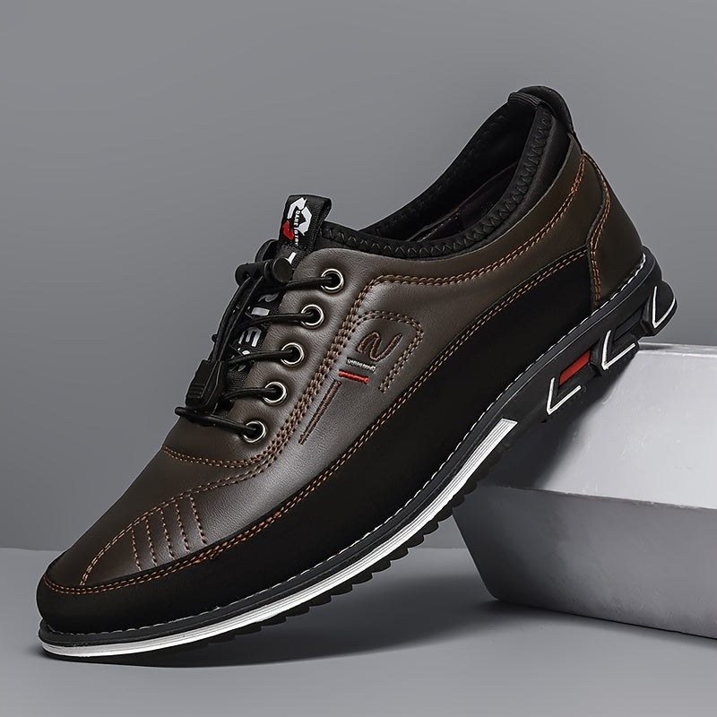 New Hand-Stitched Men's Outdoor Casual Shoe Slip-On Shoe Spring Low-Cut Breathable Plus Size Loafers，shoes for men