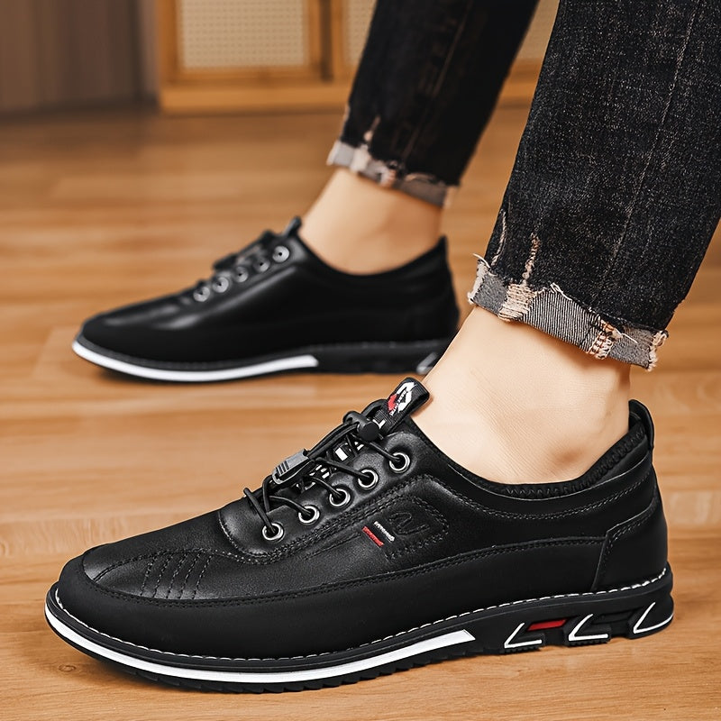 New Hand-Stitched Men's Outdoor Casual Shoe Slip-On Shoe Spring Low-Cut Breathable Plus Size Loafers，shoes for men