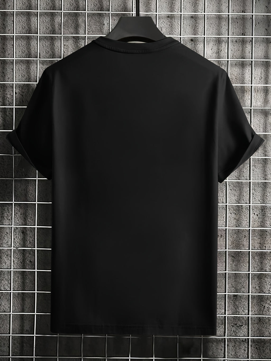 Vibrant Paris Print Short Sleeve Crew Neck T-Shirt - Comfort Fit, Stylish Streetwear, Soft Fabric, Breathable, Moisture-Wicking, Daily Wear Essential for Men - Perfect for Spring and Summer