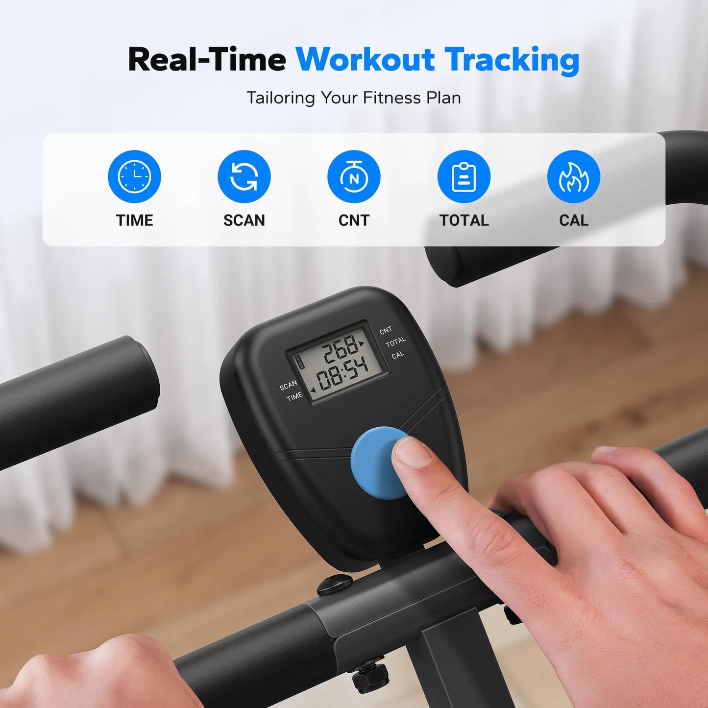 MERACH Squat Machine 2in1 Squat Rowing Machine. Foldable Exercise Equipment Glute Trainer Machine Glutes Leg Home Fit