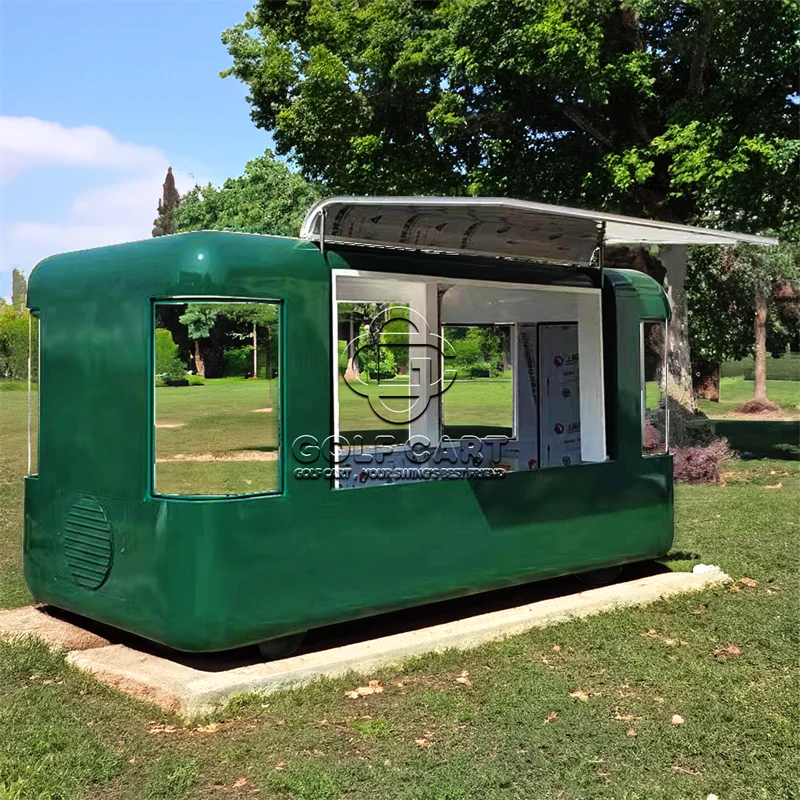 Custom Size Design Mobile Kitchen Food Truck Concession  Trailer USA Street Food Truck Pizza Fast Food Trailer Fully Equipped