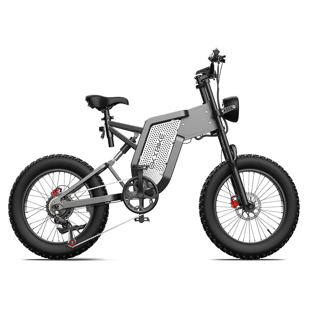 EKX X20 Electric Bicycle 35AH 2000W 48V Adult Mountain Ebike 20 Inch Mountain Moped Men's Road Hydraulic Oil Brake Electric Bike