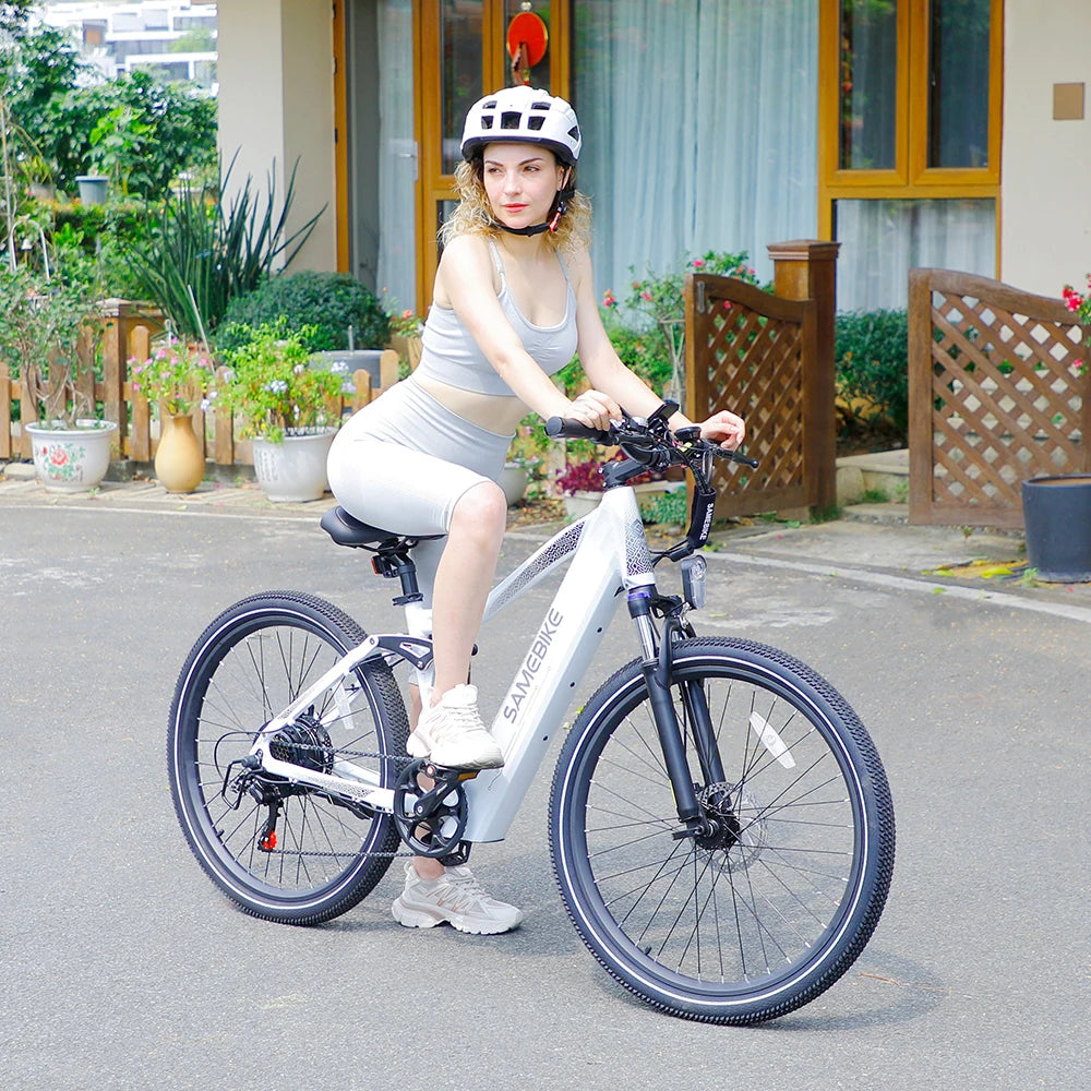Free Shipping 750W 48V 14Ah Moped Retro Style Pedal Assist Multifunctional Electric Mountain Bike