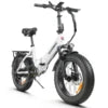 EU STOCK Duty Free  20 Inch Fat Tire Folding Electric Moped Bike 48V 750W Bicycle Electric Bike