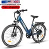Poland Warehouse 26inch Moped With Pedal Waterproof Steel 250W Electric City Bicycle Hybrid Ebike