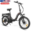 European Warehouse Free Shipping Powerful 350W 48V 12Ah Lithium Battery Moped Style Electric Hybrid City Bike