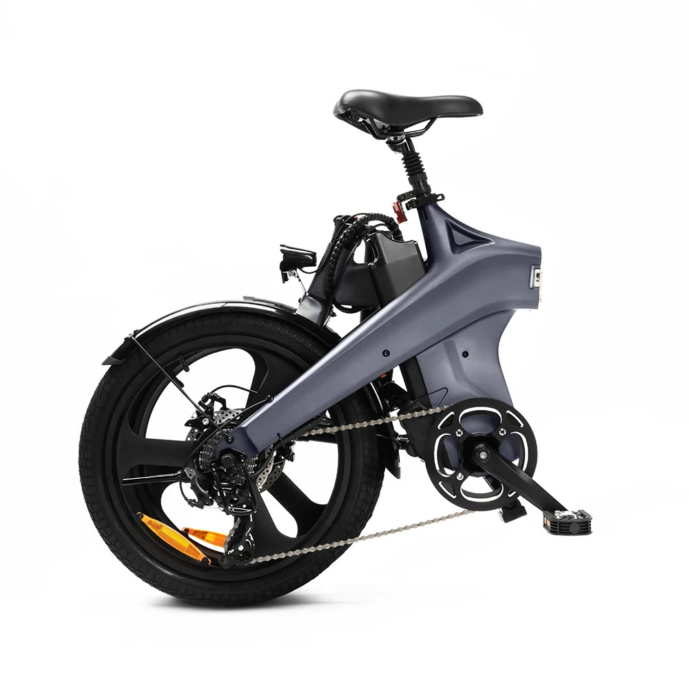 20 Inch DYU EU UK Warehouse Stock Moped Style Stealth Bomber Bicycle Folding Cheap Cycle Electric E Bike for Sale Ebike