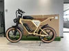 750W Moped Style Electric Bike EBike 48V 34Ah Removable Dual Battery 120 Mile Range 30MPH All Terrain Fat Tire Electric Bicycle