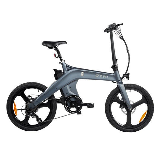 20 Inch DYU EU UK Warehouse Stock Moped Style Stealth Bomber Bicycle Folding Cheap Cycle Electric E Bike for Sale Ebike