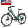 Poland Warehouse 26inch Moped With Pedal Waterproof Steel 250W Electric City Bicycle Hybrid Ebike