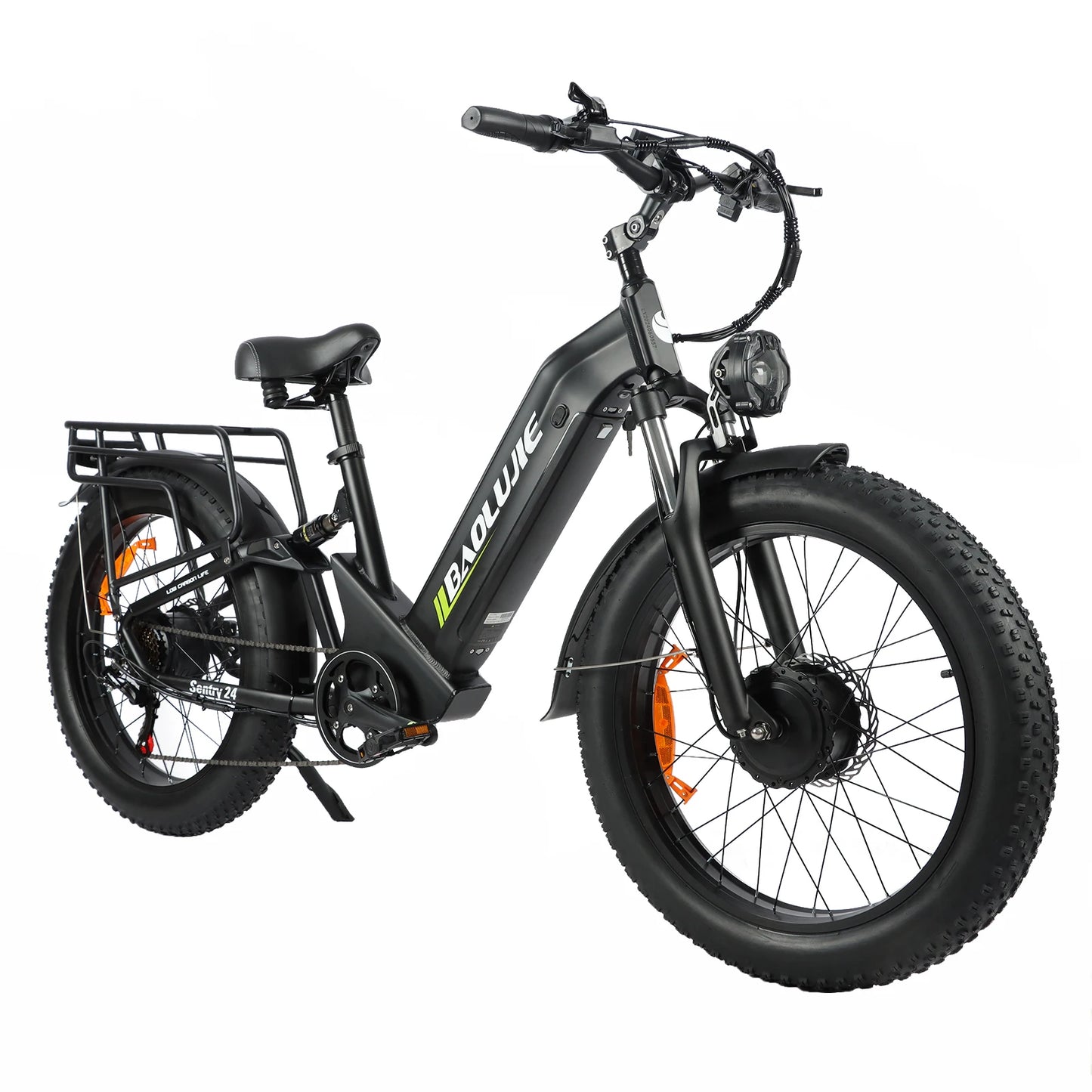 US Warehouse 48V 24Inch Fat Tire Dual Motor Electric Mountain Bike for Women-Dirt MTB Moped Electric Moped Bike