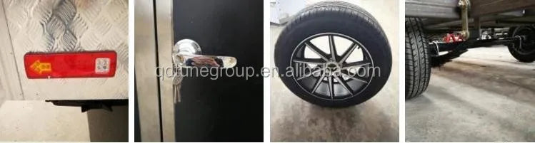 Best Selling Stainless Steel Mobile Food Truck Trailer Hot Dog Food Kiosk for Sale