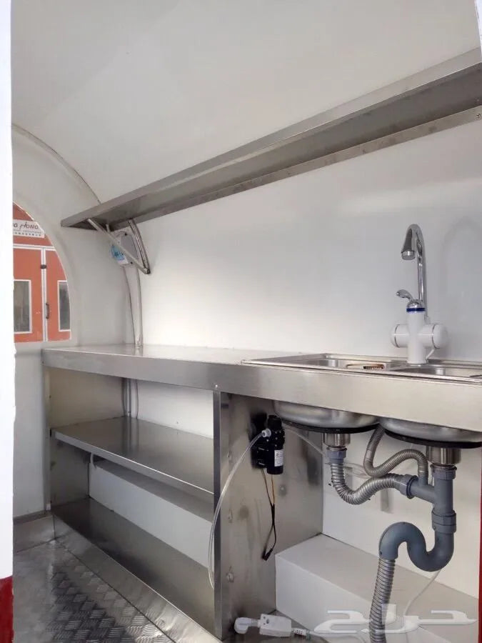 Best Selling Stainless Steel Mobile Food Truck Trailer Hot Dog Food Kiosk for Sale