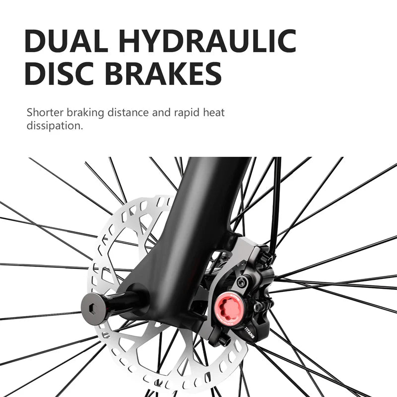 Electric Bicycle Road Moped With Pedals E-Bike Electric City E Dirt E-Moped 26X4.00 Road Bike Fat Tires