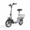 USA EU Stock HEZZO T3 Escooter 48V 500W 15Ah Foldable Moped City Ebike 20Mph Electric Scooters With Basket UL CE Approved