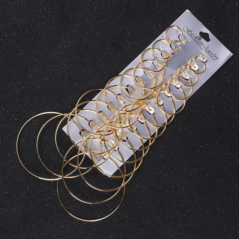silver hoop Earrings. Different sizes Available for your taste