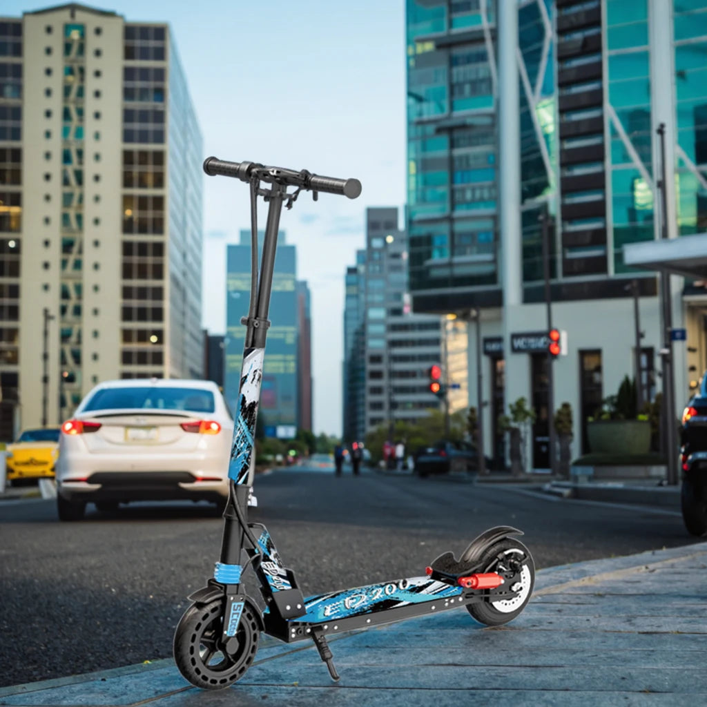 2025 Hot Popular 200W Electric City Moped Scooter with Rear Hub Motor 36V Pedal Assist Best From China USA Warehouse