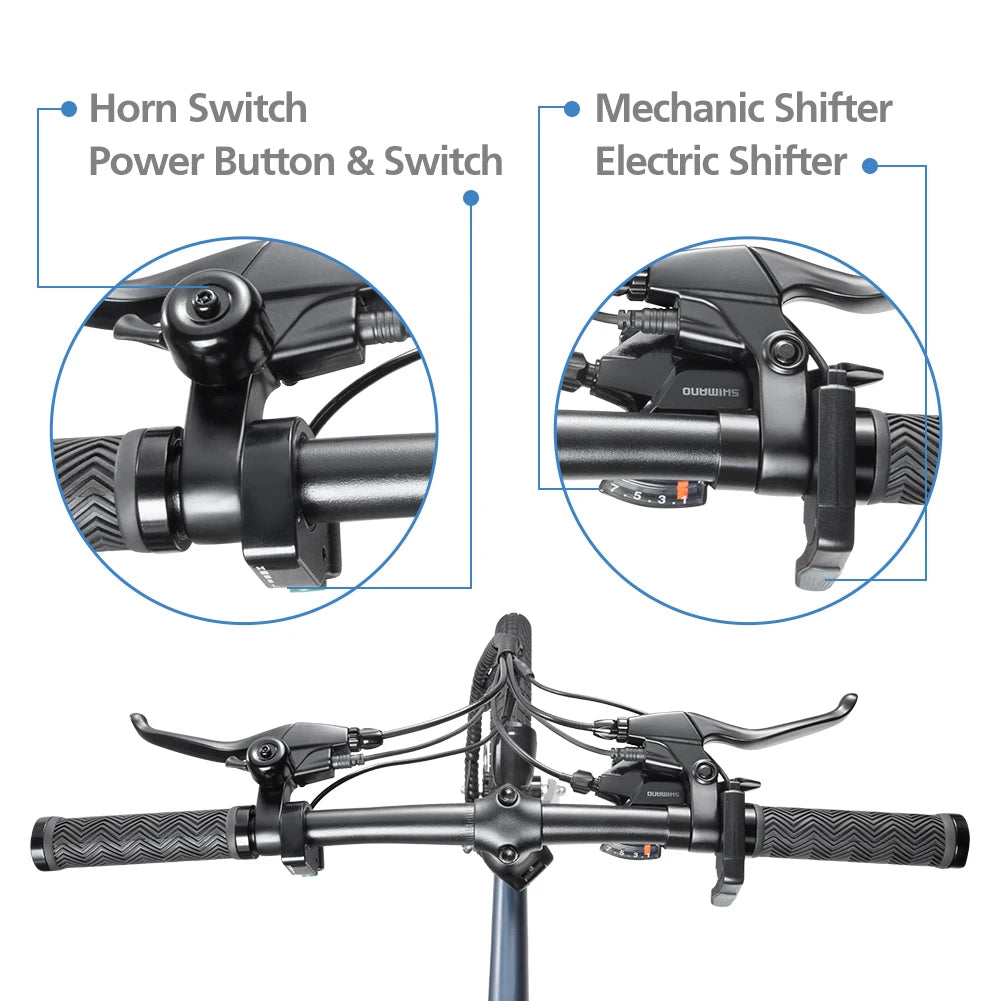 20 Inch DYU EU UK Warehouse Stock Moped Style Stealth Bomber Bicycle Folding Cheap Cycle Electric E Bike for Sale Ebike