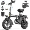 Aairsk US Stock Warehouse E Bike 14 Inch 500W 15AH Moped Style Electric Bike Electrically Leisure Ebike