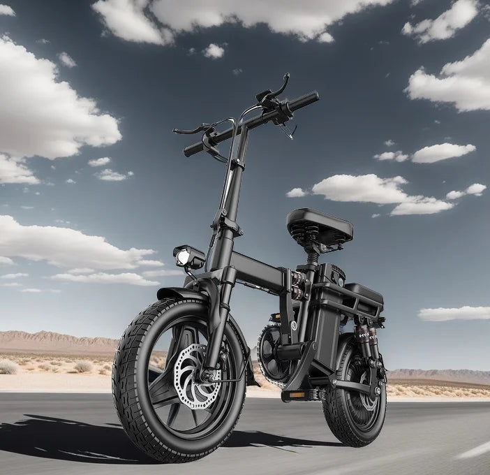 Aairsk US Stock Warehouse E Bike 14 Inch 500W 15AH Moped Style Electric Bike Electrically Leisure Ebike