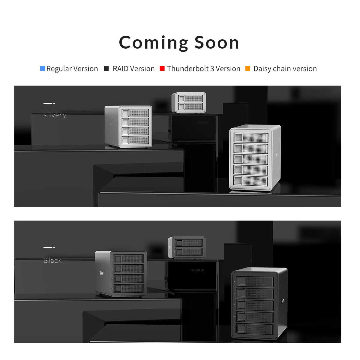 ORICO 35 Series 5 Bay HDD Docking Station With Dual Chip 150W Built-in Power Hard Drive Case for Altcoins Mining