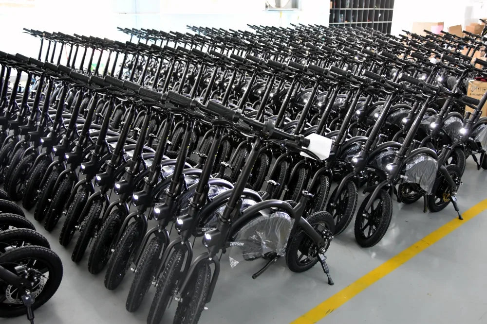 20 Inch DYU EU UK Warehouse Stock Moped Style Stealth Bomber Bicycle Folding Cheap Cycle Electric E Bike for Sale Ebike