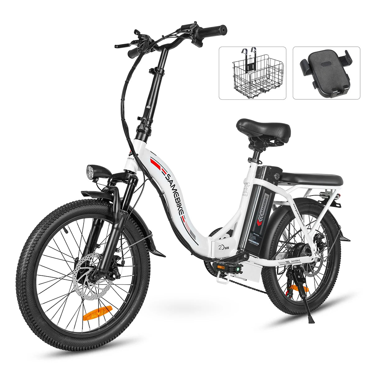 European Warehouse Free Shipping Powerful 350W 48V 12Ah Lithium Battery Moped Style Electric Hybrid City Bike