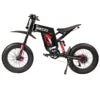 HEZZO D5 Ebike 3000W 60V Electric Bicycle Full Suspension Removable 30Ah Moped 20Inch Fat Electric Dirt Bike US EU Warehouse