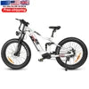 New Upgrade Mountain Style Moped 1000W 48V 17Ah Colorful Display 7 Speed Hydraulic Disc Brake Electric Mountain Bike