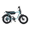 Vintage Moped Style 20" Wheel Fatbike Fat Tire Ebike Electric Hybrid Bike 45 km h Electric Bicycle Cruiser in EU USA Warehouse