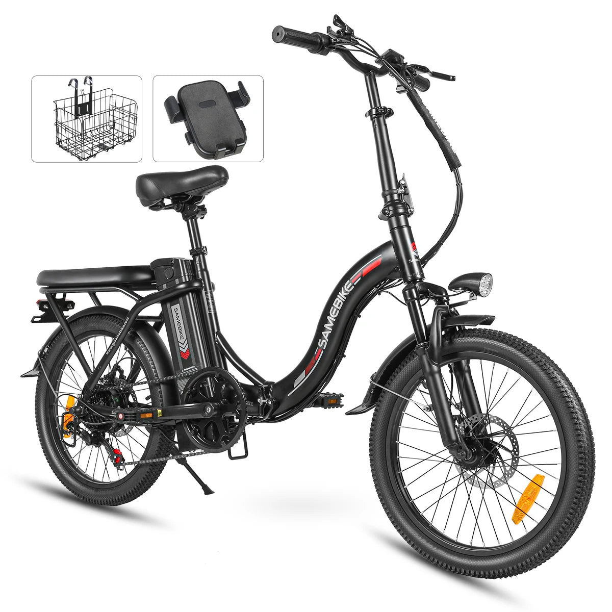 Powerful 350W Hybrid Electric City Moped 48V 12Ah Lithium Battery Rear Hub Integrated 7 Speed Steel Free Shipping UK Warehouse