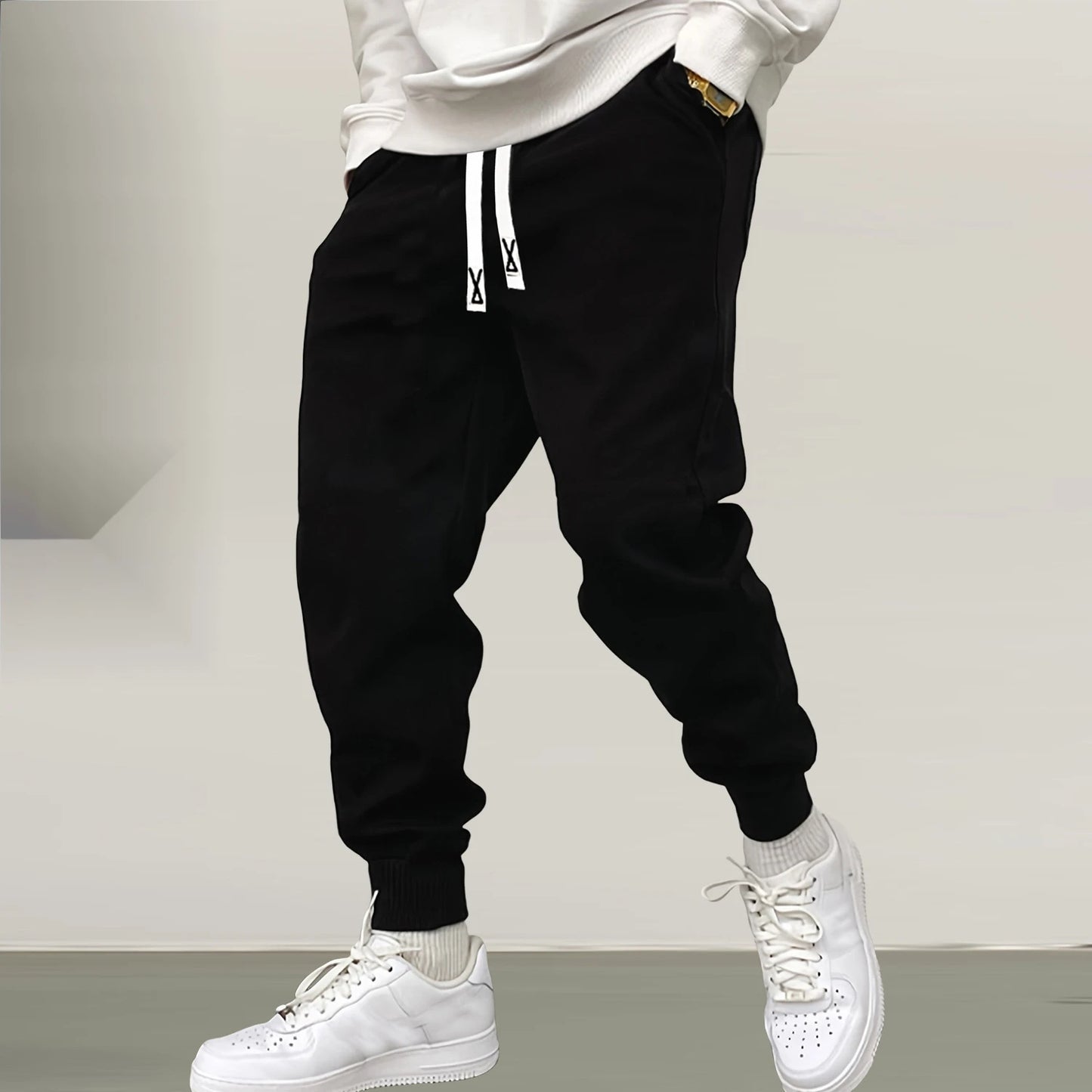 Joggers Negro Pants Clothing Man Sweatpants Pant Sets Sports Clothes Y2k Men Sport Baggy Trousers Essential Men's
