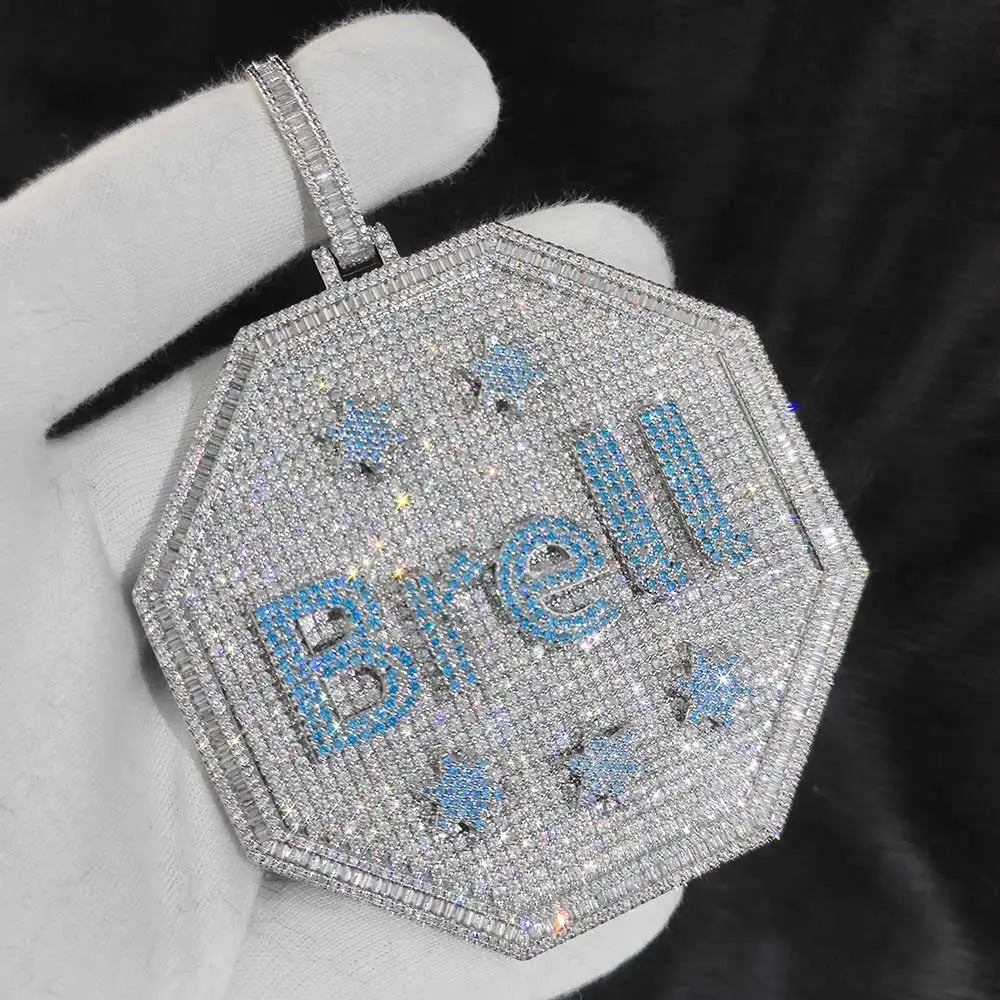 3D Pendant with Custom Design - Unique Personalized Necklace for Men and Women, Multiple Shapes and Symbol, Anniversary Gift