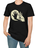 Men's Casual Cotton T-Shirt - Short Sleeve, Round Neck with Unique Graphic Design