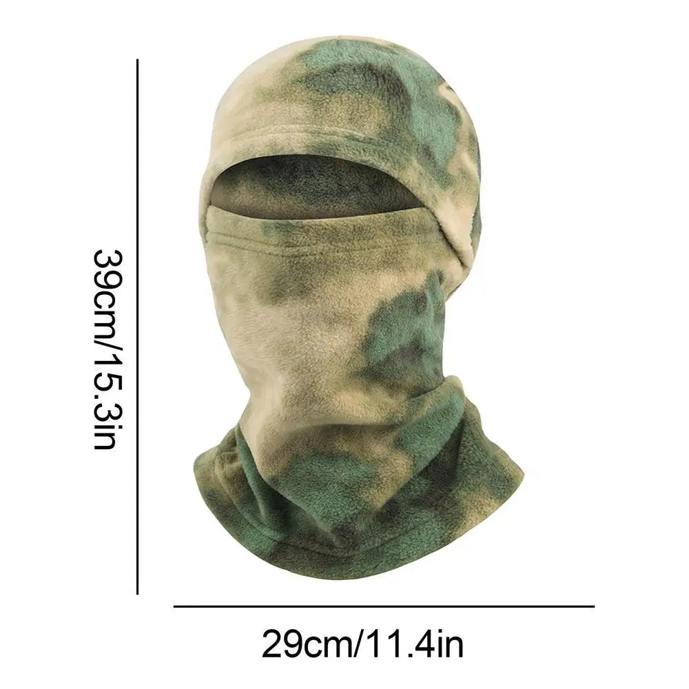 Tacticals Camouflage Balaclava Full Face Mask Skiing Cycling Hunting Fishing Head Cover Scarf Multicam Military Fleece Beanie