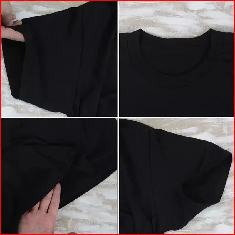 American Retro Letter Print Oversized T Shirt Y2K Streetwear Hip Hop Crew Neck Loose Casual Harajuku Fashion Street Goth Top