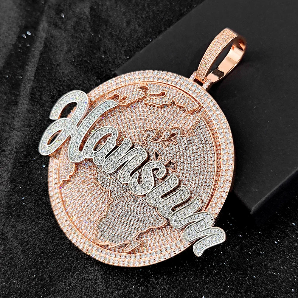 3D Pendant with Custom Design - Unique Personalized Necklace for Men and Women, Multiple Shapes and Symbol, Anniversary Gift