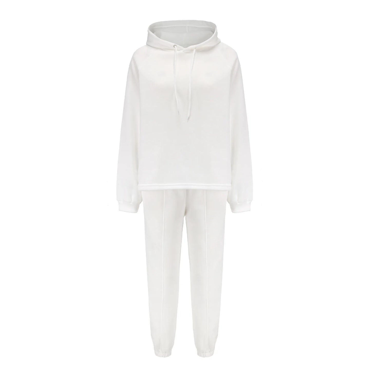 Women's Jogging Pants and Hoodie set Blended Material
